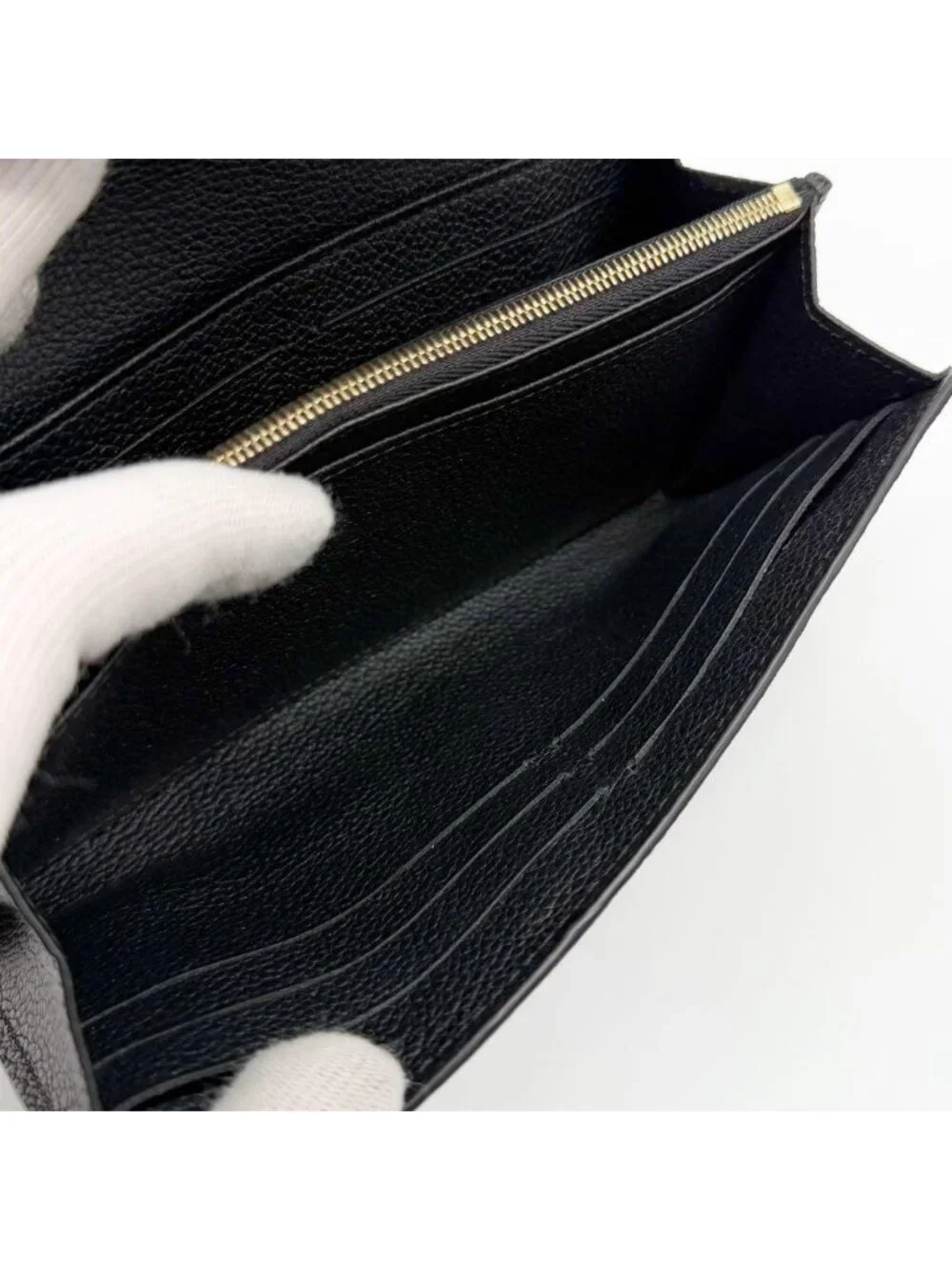 Louis Vuitton Portefeuille Sarah NM Empreinte Wallet